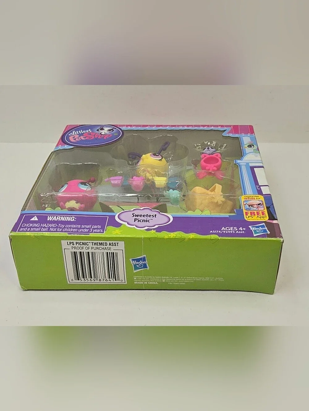 Littlest Pet Shop Sweetest Picnic 3288 Koala Friend 3286 Butterfly 3287 Ladybug